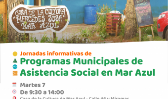 INFORMACIN SOBRE PROGRAMAS MUNICIPALES EN MAR AZUL